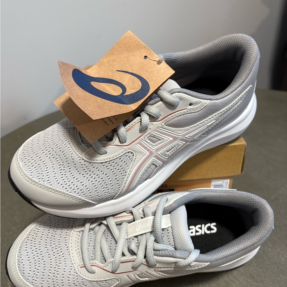 Asics Concrete and Rose Gold Sneakers BRAND NEW IN BOX